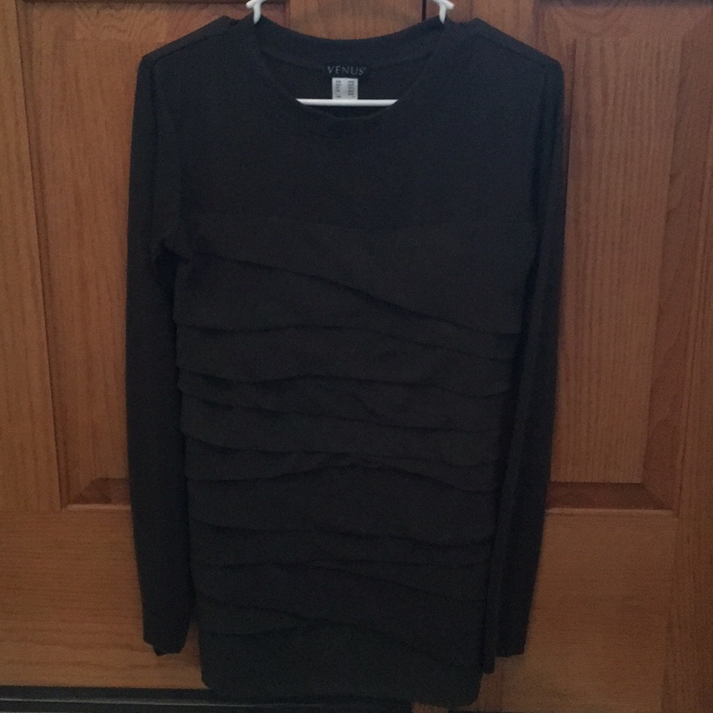 Venus Dark Green Long Sleeve Shirt